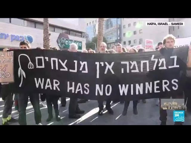 Des rassemblements anti-Netanyahu en Israël • FRANCE 24