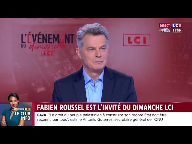 Fabien Roussel invité de "L'évenement" sur LCI