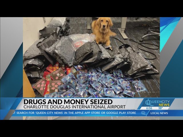 $33K+ seized from alleged drug trafficker at CLT airport