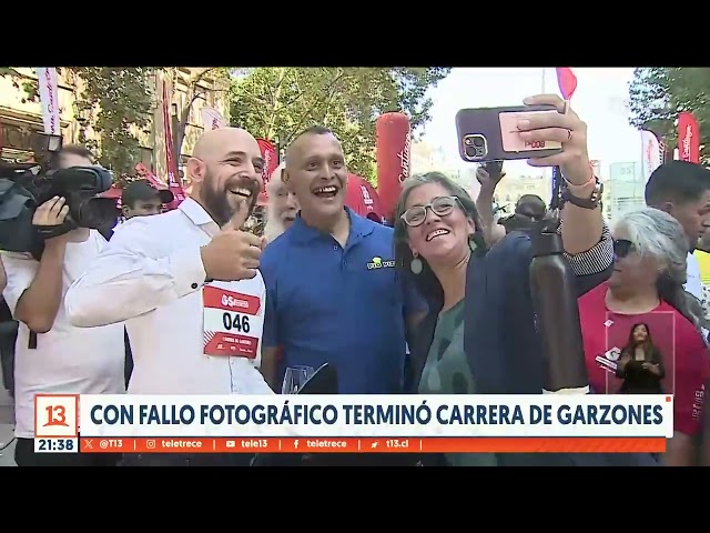 El regreso de la "Carrera de Garzones": Una estrepitosa caída y un triple empate