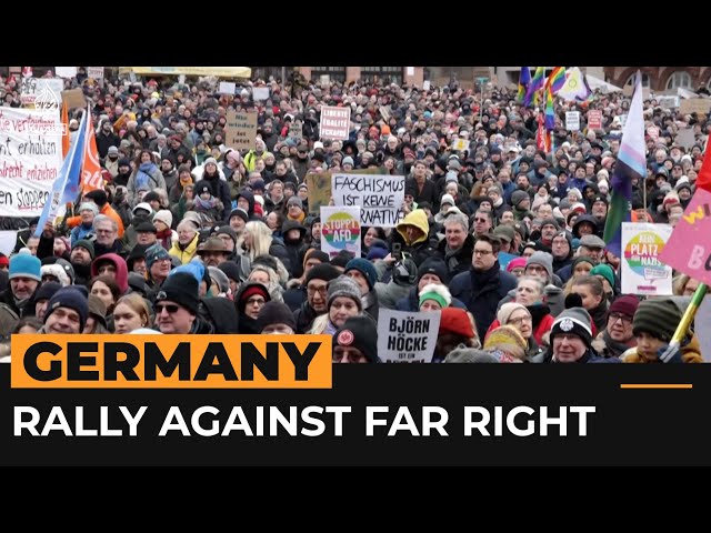 ‘Nazis out!’ Hundreds of thousands protest against Germany's far right