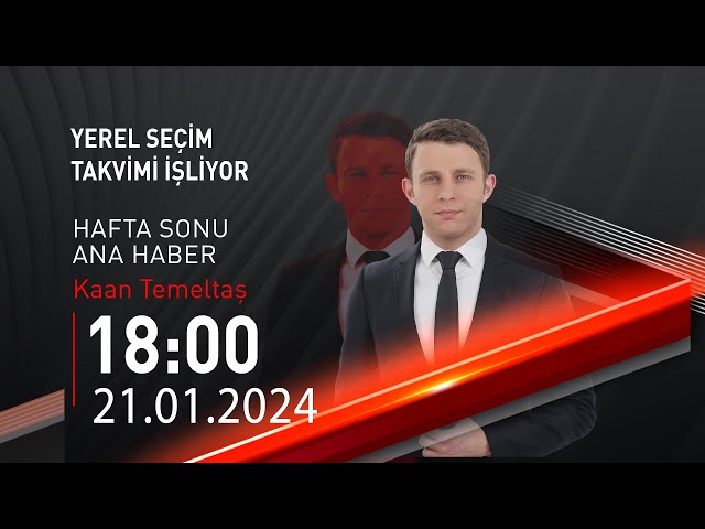  #CANLI | Kaan Temeltaş ile Hafta Sonu Ana Haber | 21 Ocak 2024 | HABER #CNNTÜRK