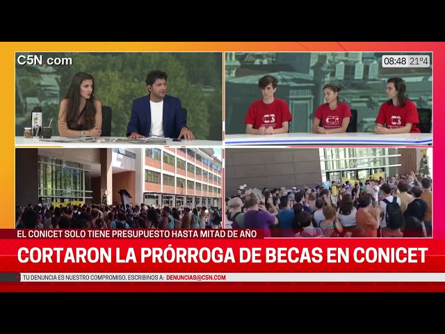 EL CONICET solo tiene PRESUPUESTO hasta MITAD de AÑO: la PALABRA de los TRABAJADORES