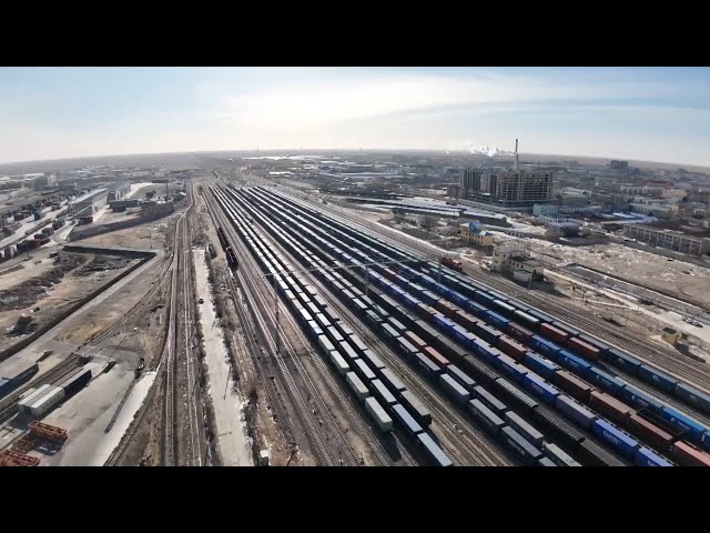 GLOBALink | Border port sees booming trade between China, Mongolia