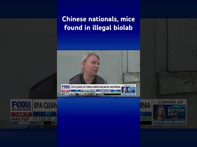 EPA cleans up shady underground China-linked biolab in CA #shorts