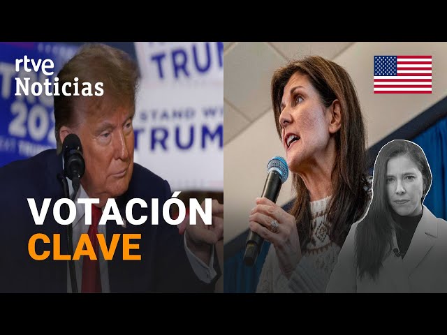 EE.UU.: TRUMP y NIKKI HALEY ELEVAN el TONO ante las ELECCIONES de NEW HAMPSHIRE | RTVE Noticias