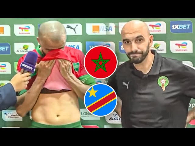 شاهد ماقاله الركراكي مدرب منتخب المغرب ورومان سايس يقدم تصريح مثير حول توقيت مباراة المغرب والكونغو