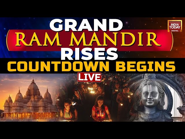 Ayodhya Ram Mandir LIVE: Ram Mandir Pran Prathishta Ceremony LIVE | Ram Lalla Idol | Ram Mandir News