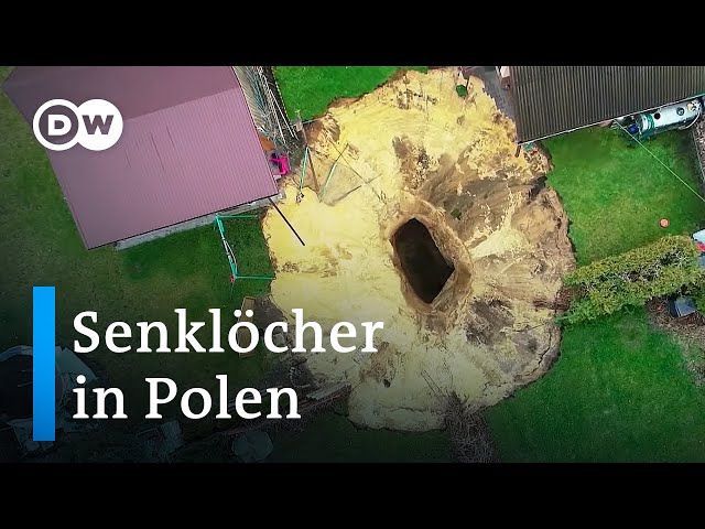 Wie Senklöcher eine Stadt in Polen gefährden | Fokus Europa