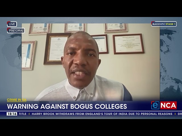 Warning against bogus colleges