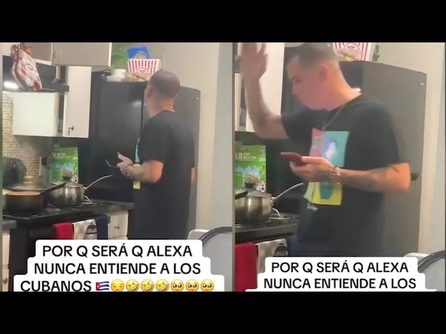 Alexaaa!!: Cubano residente en EEUU pierde la paciencia porque Alexa no lo entiende