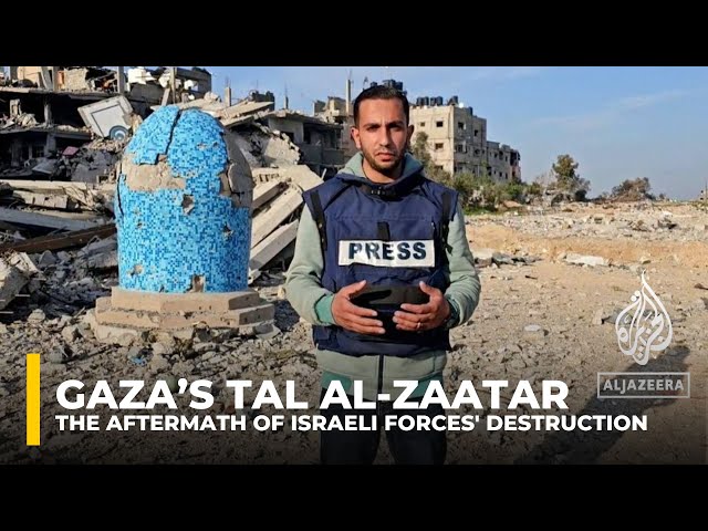 Gaza’s Tal al-Zaatar: Ravaged city bears scars of Israeli forces' destruction