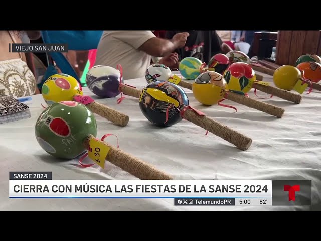 ¡Mucha celebración! Los boricuas se gozan el último día de las Fiestas de la SanSe