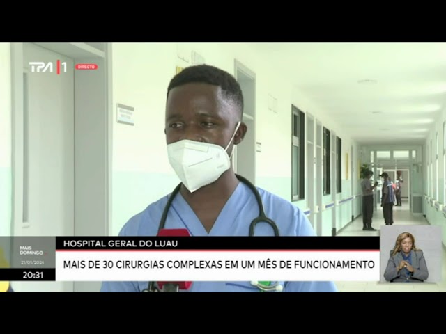 Hospital Geral do Luau - Mais de 15 mil pacientes atendidos em 30 dias