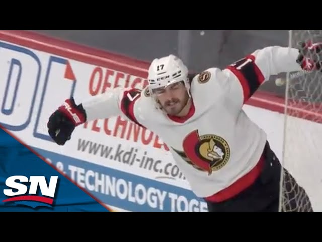 Senators' MacEwen capitalizes on unforced Zamula error and rifles one past Flyers' Ersson