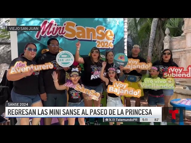 “Las Mini SanSe” los más pequeños son parte de la gran celebración