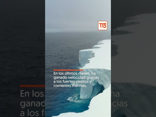 ⁣El iceberg más grande del mundo se derrite y está a punto de desaparecer