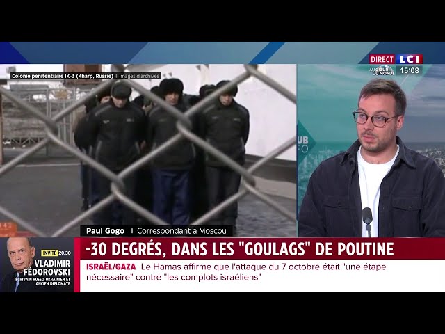 - 30 degrés dans les "goulags" de Poutine