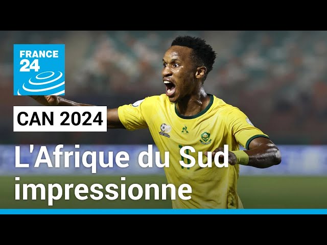 CAN 2024 : L'Afrique du Sud étrille la Namibie et impressionne • FRANCE 24