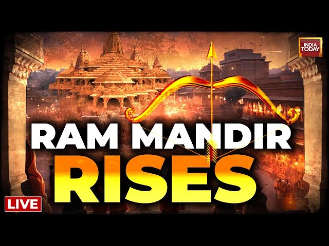 Ram Mandir Pran Pratishtha LIVE |  Ram Mandir Inauguration LIVE | Ram Mandir Ayodhya | India Today