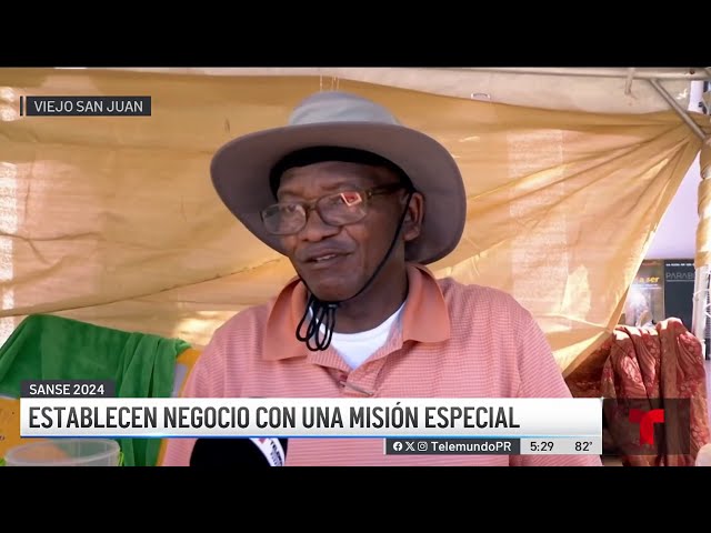 Artesano dona a un orfanato en Haití las ganancias de sus ventas durante las SanSe