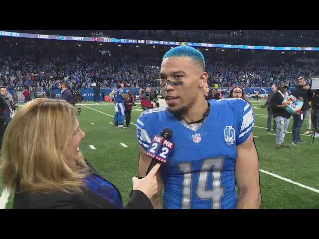 Lions' Amon-Ra on Detroit win: 'Everyone making plays'