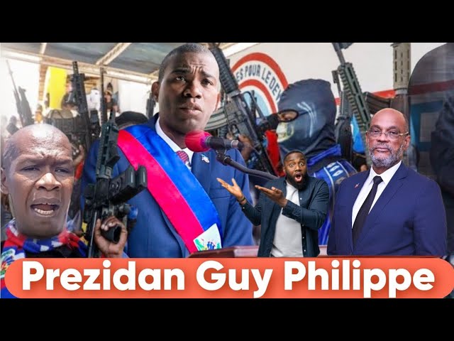 nouvel Cho! Guy Philippe prezidan peyi byen bonè kè Ariel Henry ap sote ak André Michel bagay la red