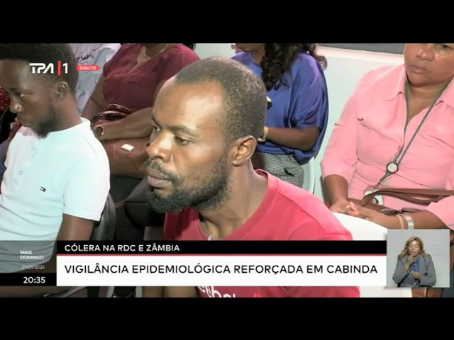 Cólera na RDC e Zâmbia - Vigilância epidemológica reforçada em Cabinda