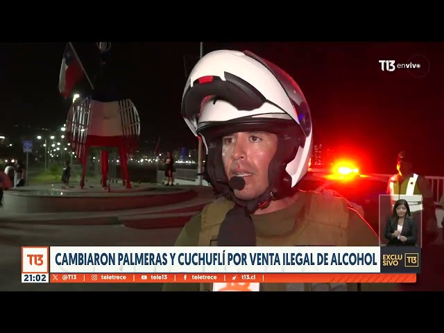 Cambiaron la palmera y el cuchuflí por venta ilegal de alcohol