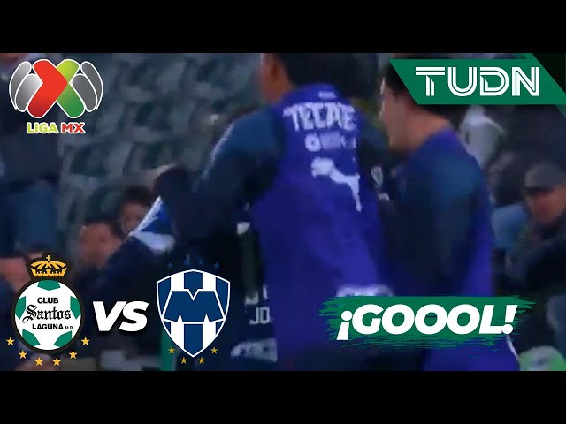 ¡QUÉ GOLAZO! Cortizo hace saca un BOMBAZO | Santos 0-1 Monterrey | Liga Mx - CL2024 J2 | TUDN