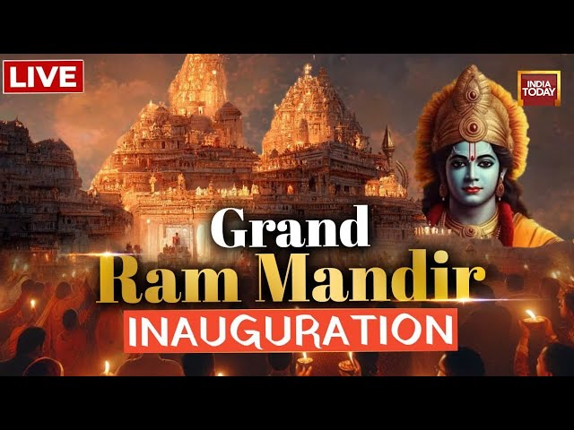 Ram Mandir Ayodhya LIVE Coverage | Ram Mandir Inauguration LIVE | Ram Mandir Pran Pratishtha LIVE