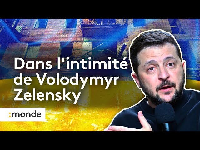 Guerre en Ukraine  : immersion dans l'intimité de Volodymyr Zelensky