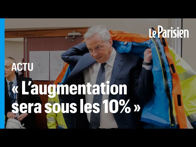 « La facture d'électricité va augmenter entre 8,6% et 9,8% le 1er février », annonce Bruno Le M