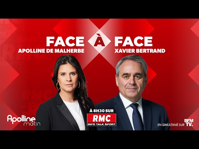  DIRECT -L'intégrale de l'interview politique de Xavier Bertrand sur RMC