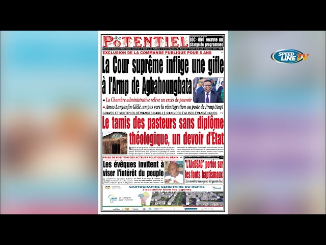 LA REVUE DES TITRES - 22 JAN 2024 - Romaric Dossa