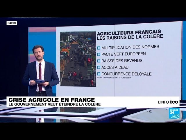 La colère des agriculteurs grandit en France et en Europe • FRANCE 24