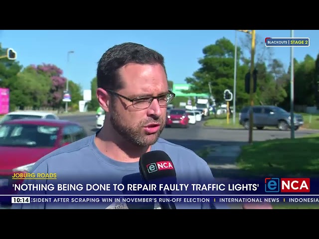 Joburg Roads | 'Nothing being done to repair faulty traffic lights'