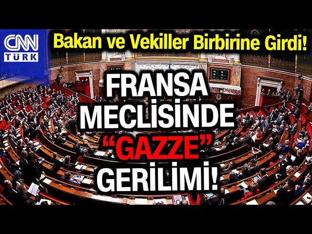 Fransa'da "Gazze'de Soykırım" Gerilimi! Dışişleri Bakanına Sert Tepki... #Haber