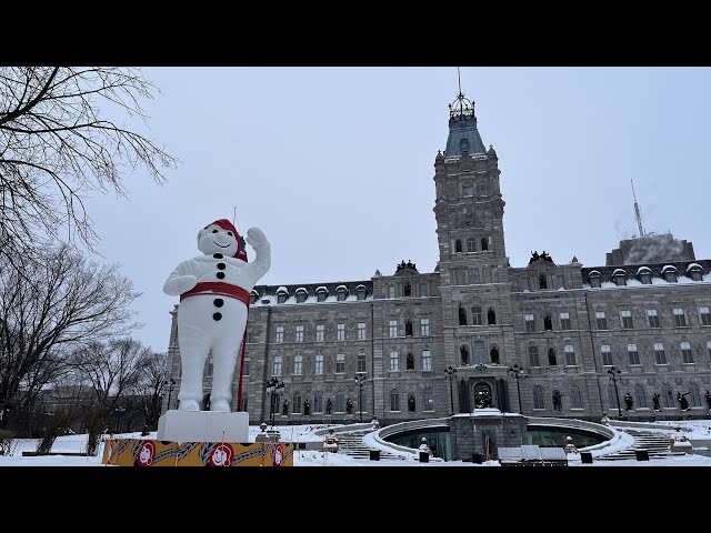 Carnaval de Québec : 20 fois plus de neige artificielle qu’en 2023