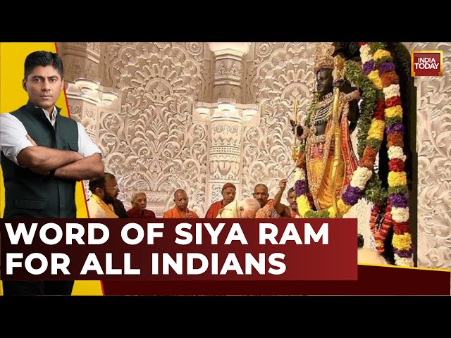 5ivlive With Gaurav Sawant LIVE: Ram Mandir Pran Pratishtha Ceremony LIVE News | Ram Lalla Idol LIVE