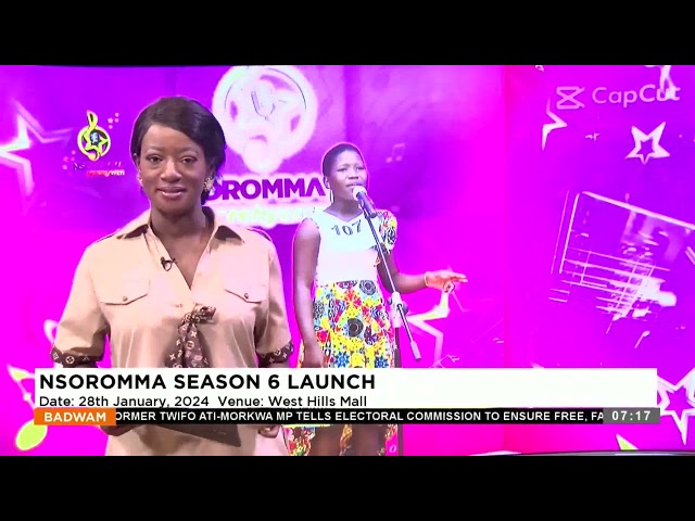 Nsoromma Season 6 Launch - Badwam Ahosepe on Adom TV (22-01-24)