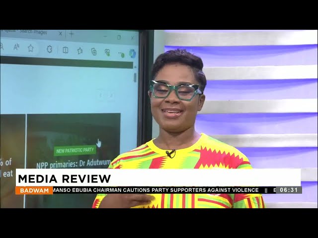 Badwam Media Review on Adom TV (22-01-24)