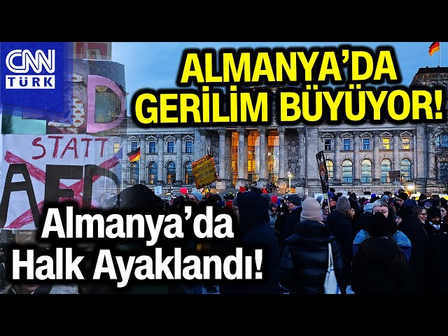 Almanya'da Birçok Kentte Irkçılık Karşıtı Gösteriler! Aşırı Sağ Neden Yükseliyor? #Haber