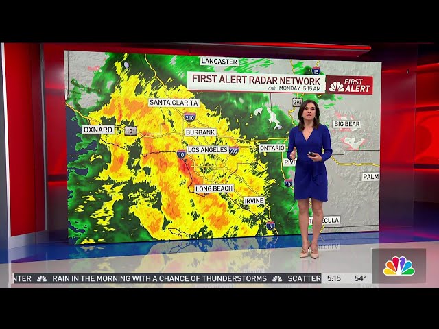 First Alert Forecast: Rain for the morning drive