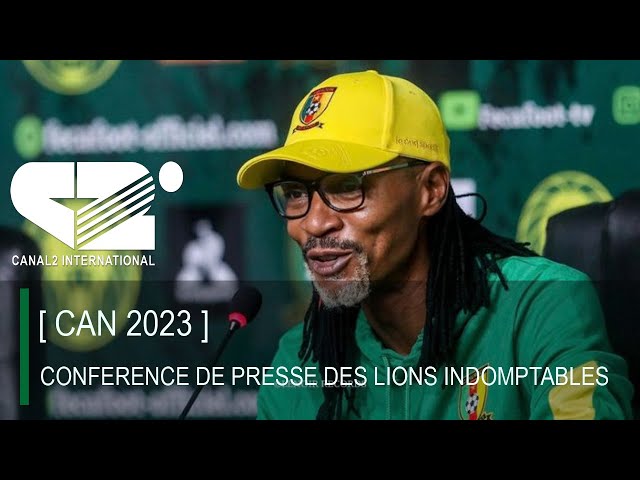 [ CAN 2023 ] GAMBIE Vs CAMEROUN : CONFERENCE DE PRESSE DES LIONS