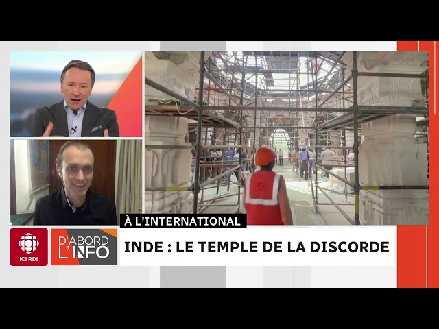 D'abord l'info | Inauguration d'un temple hindou controversé