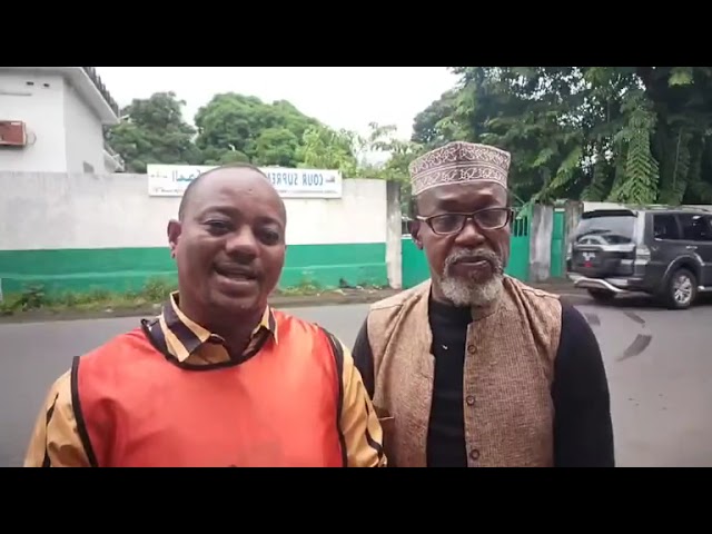 Le candidat Bourhane Hamidou se trouve au cour suprême ce matin pour deposer un recours en annulatio