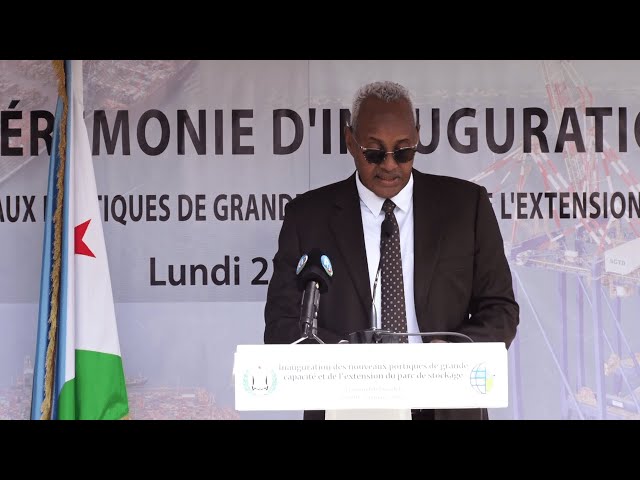 Discours du Président de l'Autorité des ports et des zones franches.