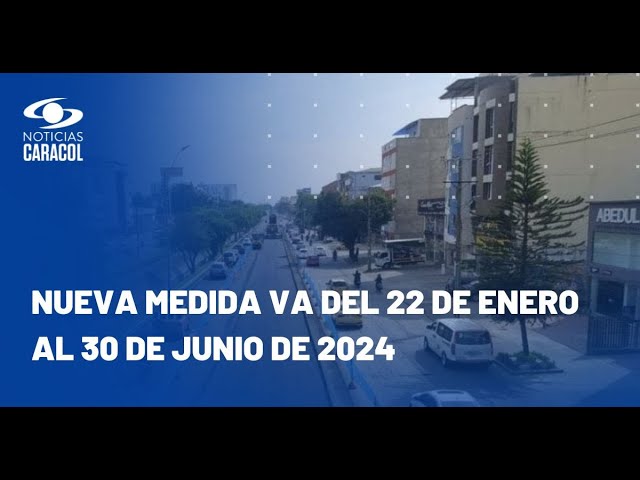 Arrancó el nuevo pico y placa en Cali: ¿cómo regirá la medida este 22 de enero de 2024?