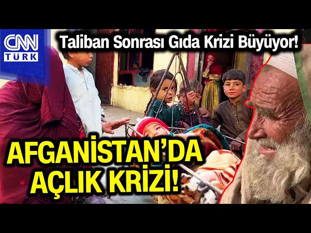 Dış Yardım Kesildiği Afganistan'da Açlık Krizi! #Haber